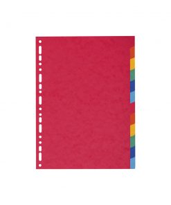 Pregradni karton A4 u boji 12 komada